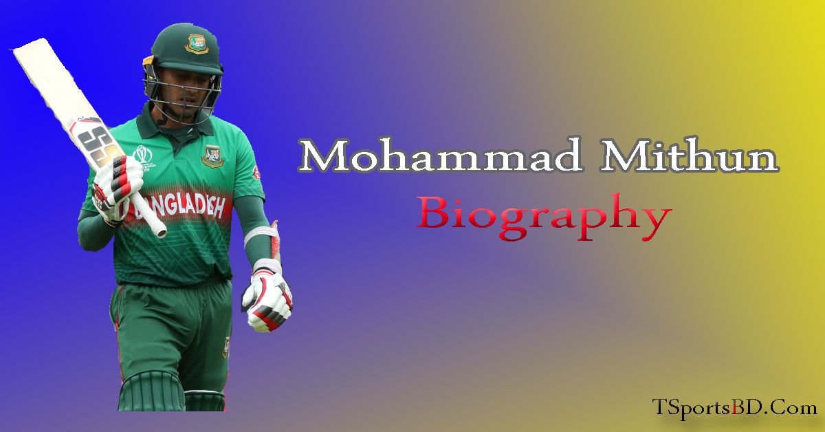 Mohammad Mithun Biography, Net Worth & Life Story