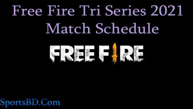 Free Fire Tri Series 2022 Schedule