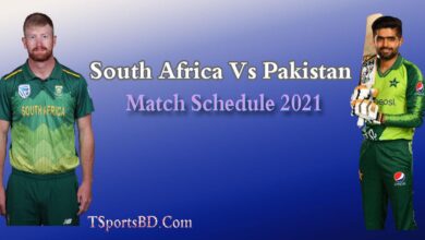 Cricket Mattch Schedule