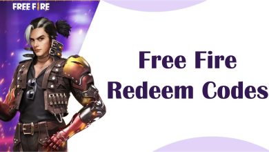 Free Fire Redeem Codes