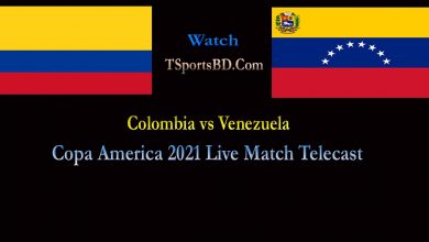 Colombia vs Venezuela Live Match