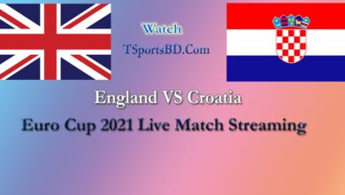 England VS Croatia Live Match