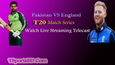 Pakistan vs England t20 Live Telecast