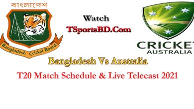 Bangladesh vs Australia 1st T20 Live Streaming Telecast 2022