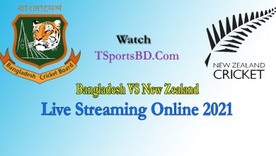 Bangladesh VS New Zealand Live