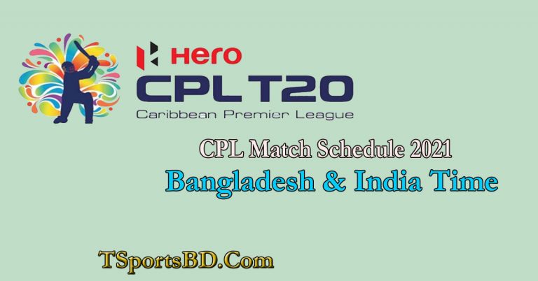 CPL Match Fixtures