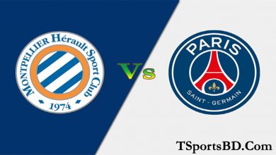 PSG vs Montpellier Live Streaming Online Match