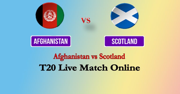 Afghanistan vs Scotland