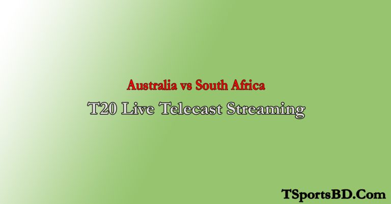 Australia vs South Africa Live