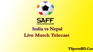 India vs Nepal SAFF Live