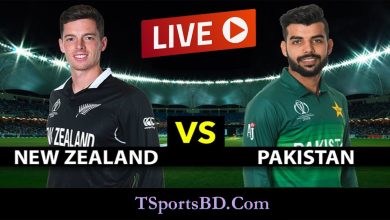 Pakistan vs New Zealand Live