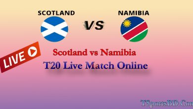 Scotland vs Namibia Live