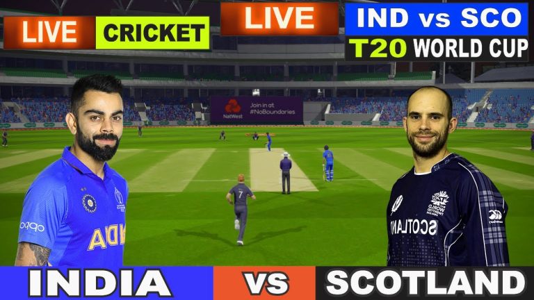 India vs Scotland T20 World Cup Live Streaming Online 2022