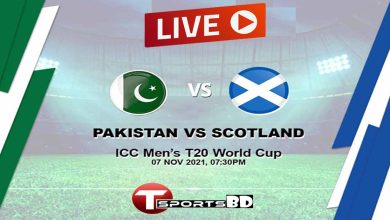 Pakistan vs Scotland T20 Live