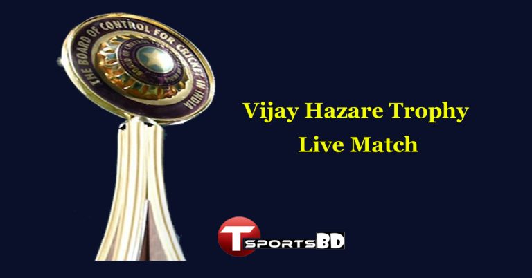 Vijay Hazare Trophy Live