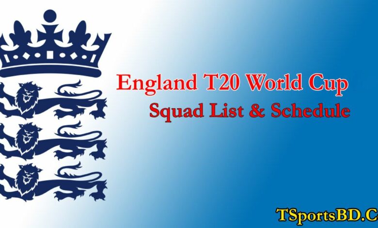 England T20 World Cup Squad