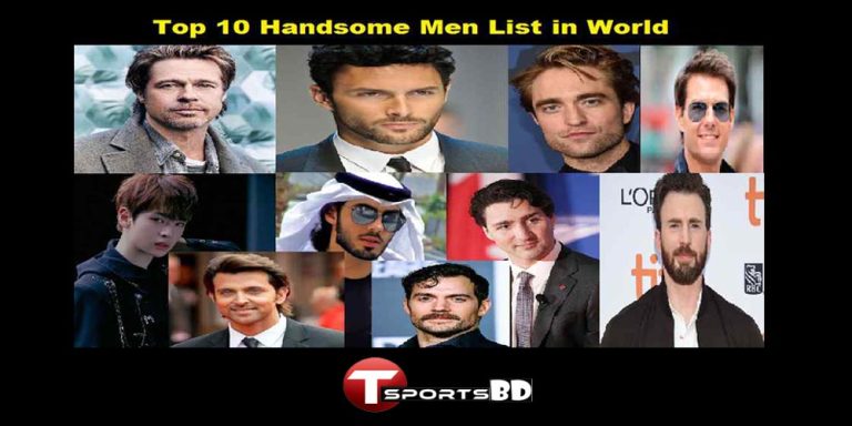 Top 10 Most Handsome Men In The World 2024