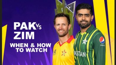 Pakistan Vs Zimbabwe T20 Live