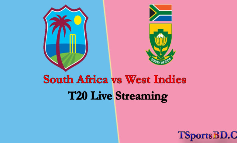 South Africa vs West Indies T20