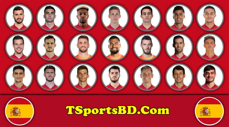 Spain FIFA World Cup 2022 Squad List | Watch Spain squad for World Cup qualifiers