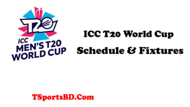 ICC T20 World Cup Schedule