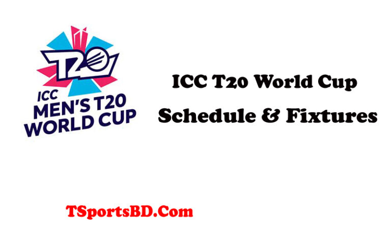 ICC T20 World Cup Schedule