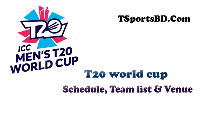ICC Cricket T20 World Cup 2024 Schedule, Team list & Venue