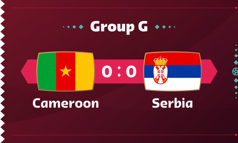 Cameroon vs Serbia Live