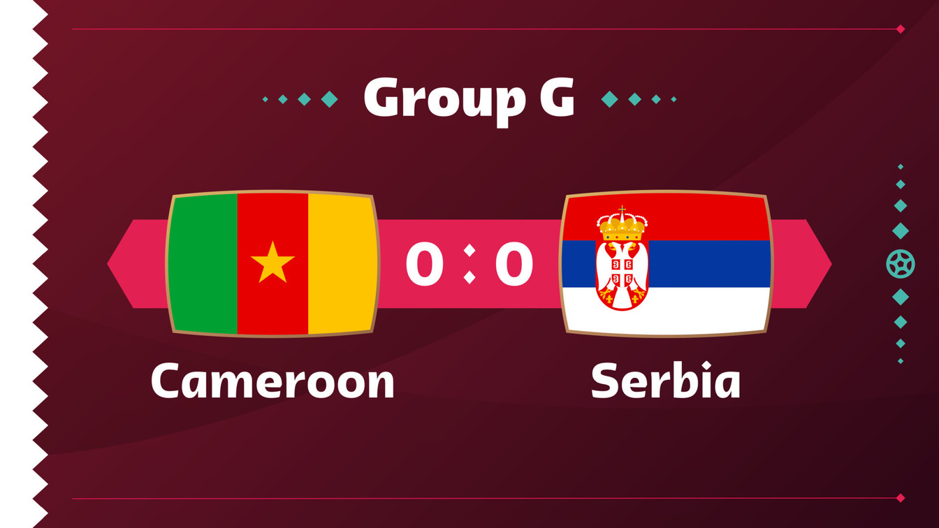 Cameroon vs Serbia Live