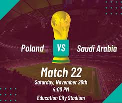 Poland vs Saudi Arabia Live