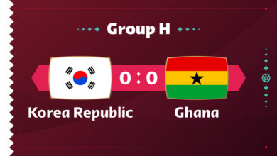 South Korea vs Ghana Live
