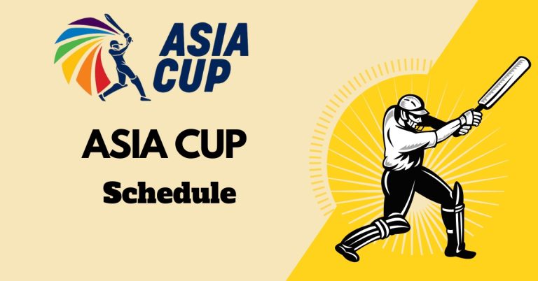 Asia Cup Schedule