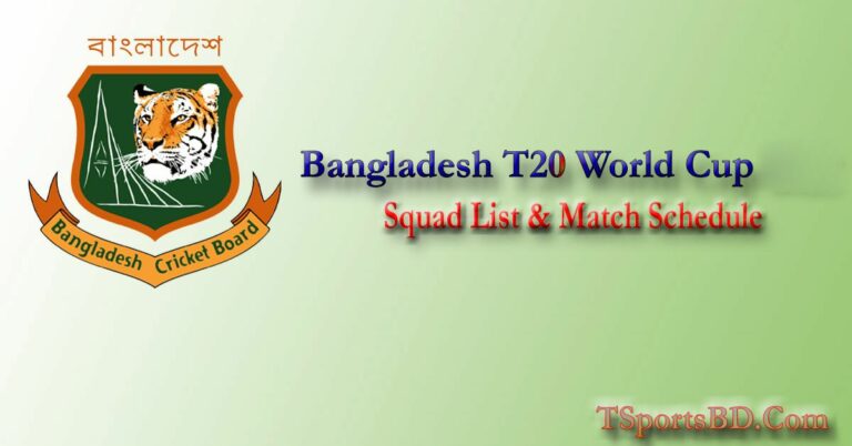 Bangladesh T20 World Cup Squad