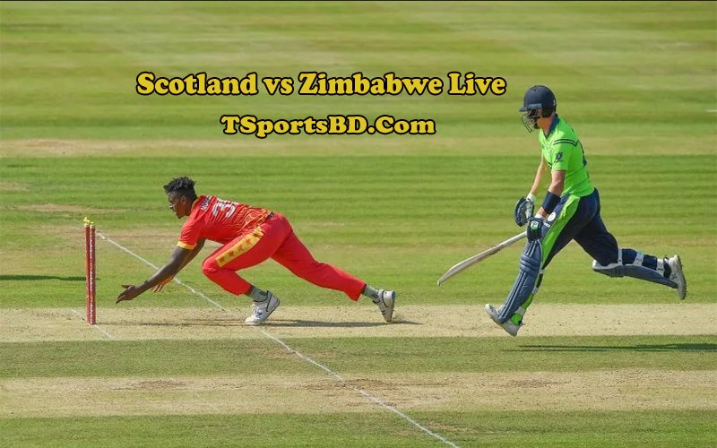 Scotland vs Zimbabwe Live