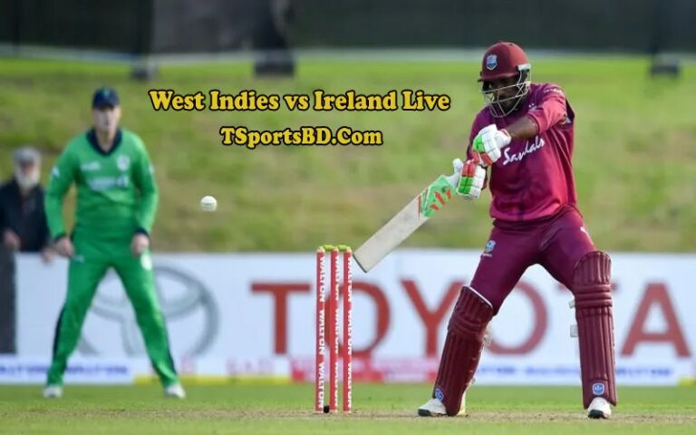 West Indies vs Ireland Live