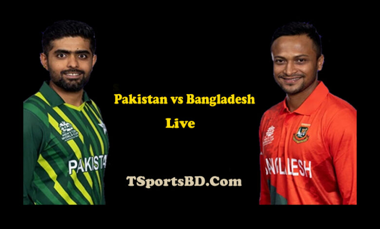 Bangladesh vs Pakistan T20 Live