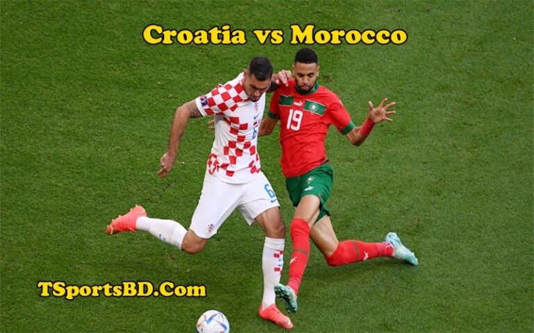 Croatia vs Morocco Live