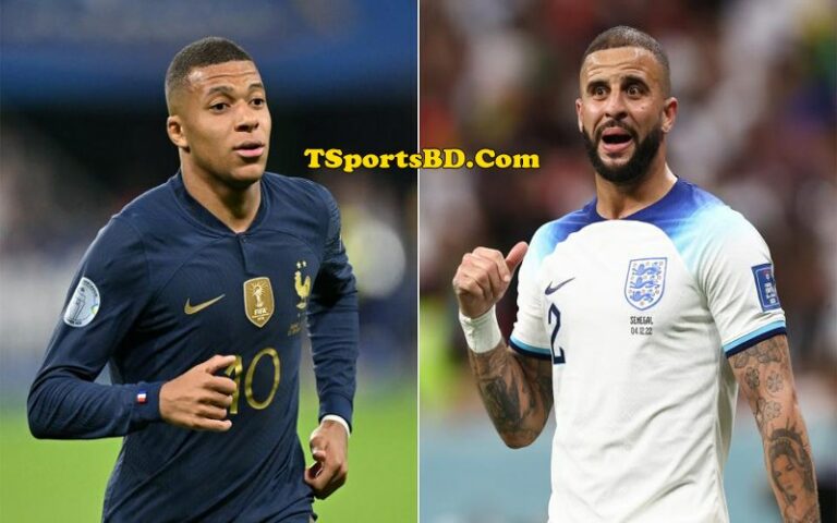 England vs France FIFA Live