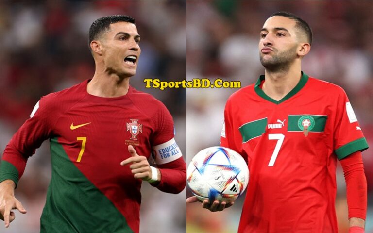 Morocco vs Portugal Live Match