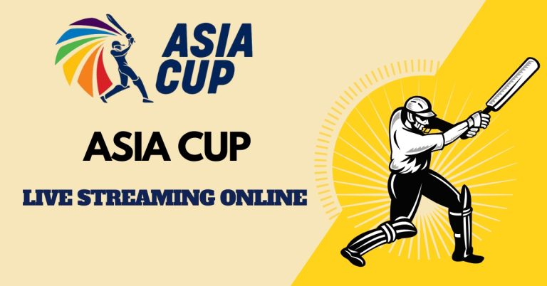Asia Cup live Streaming Online
